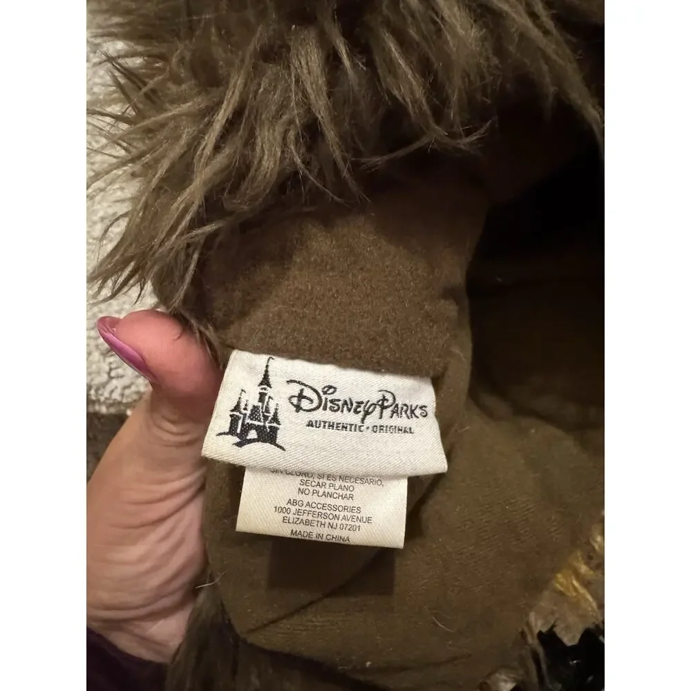 Disney Parks Star Wars Chewbacca Furry Plush Character Hat Adult One Size